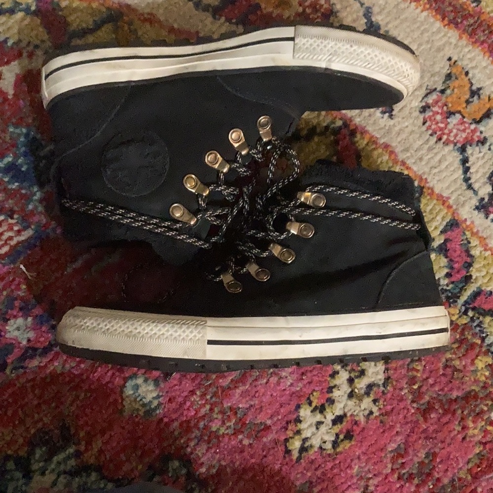 Warm Faux Fur Lined Converse - Picture 2 of 5